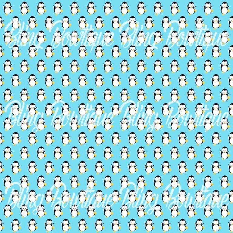 Antarctic Penguin Fabric