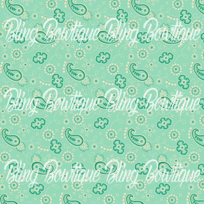 Bandana Vintage Lime Fabric