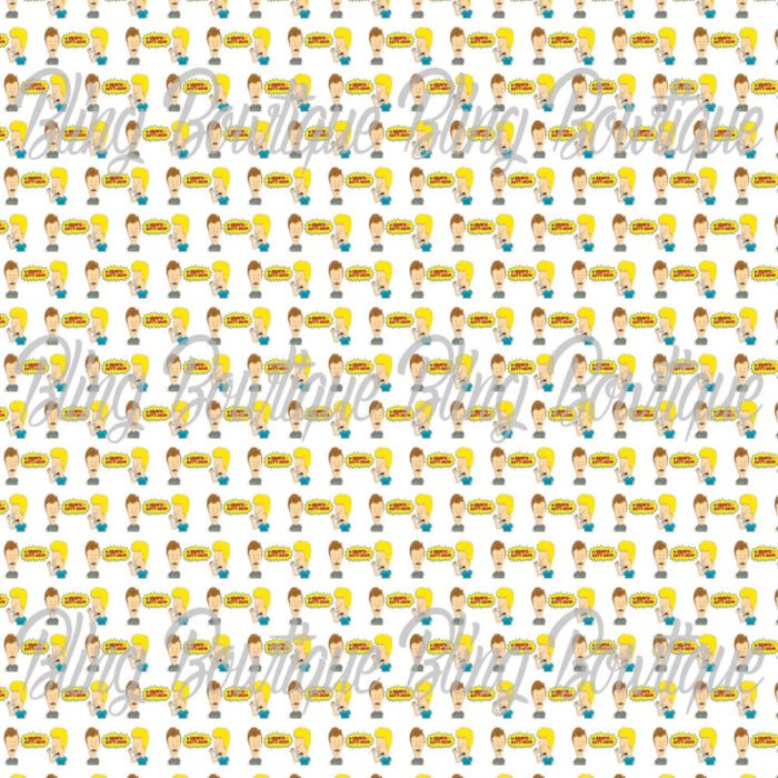 Beavis and Butthead Fabric