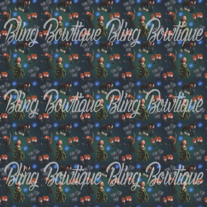 Brave Merida Fabric