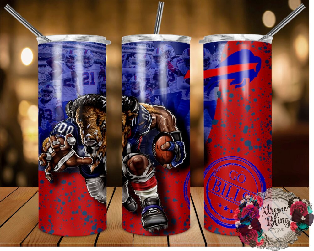 Dallas Cowboys 20oz Sublimation Tumbler Prints Straight 