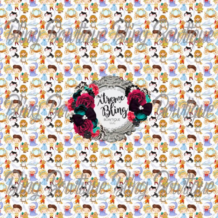Cinderella & Friends Fabric