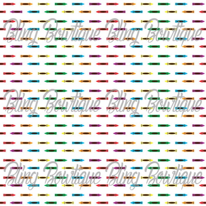 Crayons Fabric