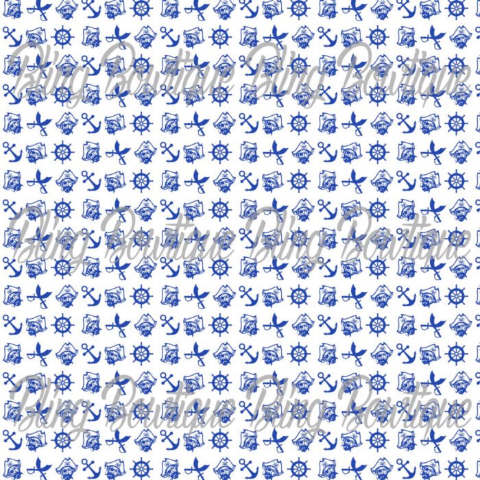 Pirate Blue Fabric