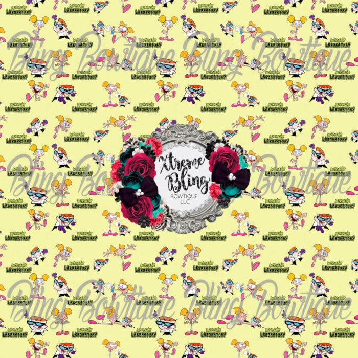 Dexter's Laboratory Fabric