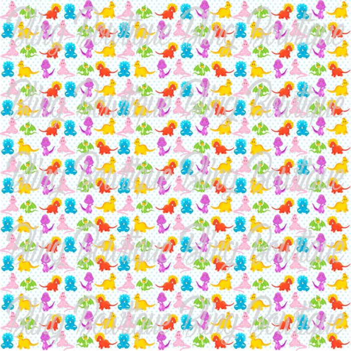 Dinosaur Babies Fabric