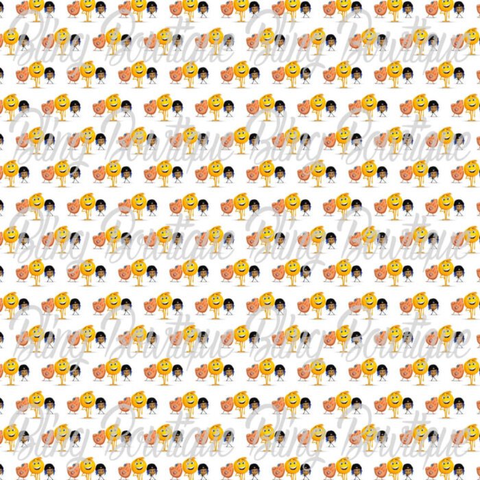 Emoji Movie Fabric