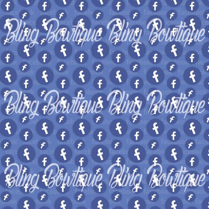Facebook Logo Fabric