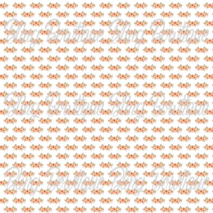 Floral Rustic Fabric