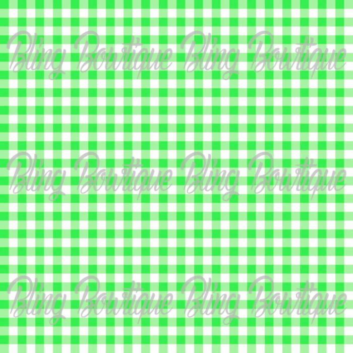 Gingham 5 Fabric