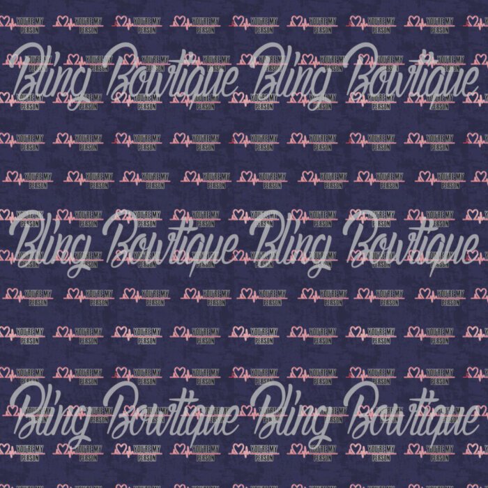 Grey's Anatomy You're My Person Fabric