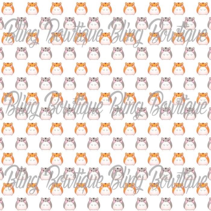Hamsters Fabric