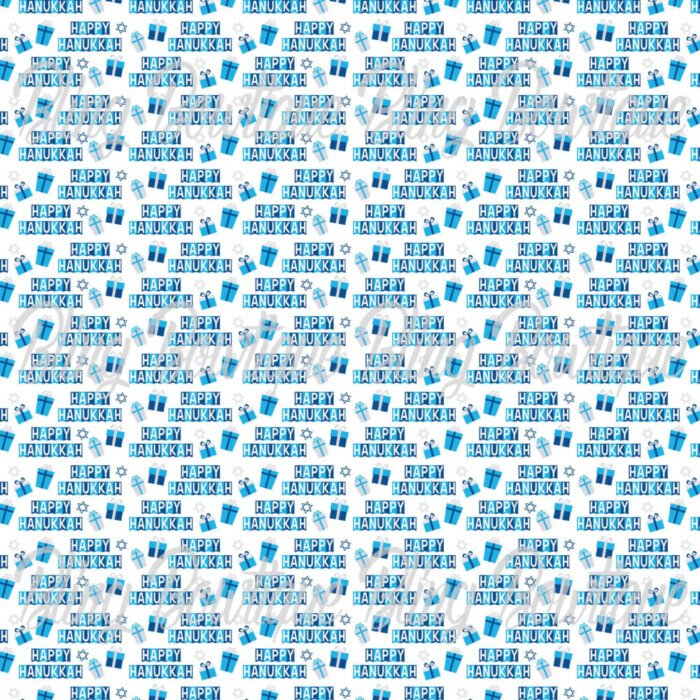 Happy Hanukkah Fabric