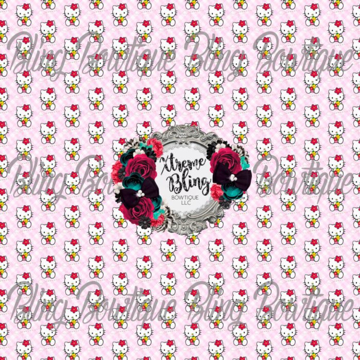 Hello Kitty 4 Fabric