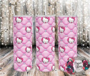 Kitty Atros Tumbler Sublimation Wrap 20oz