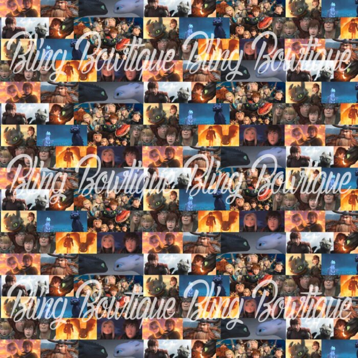 How To Train Your Dragon Fabric