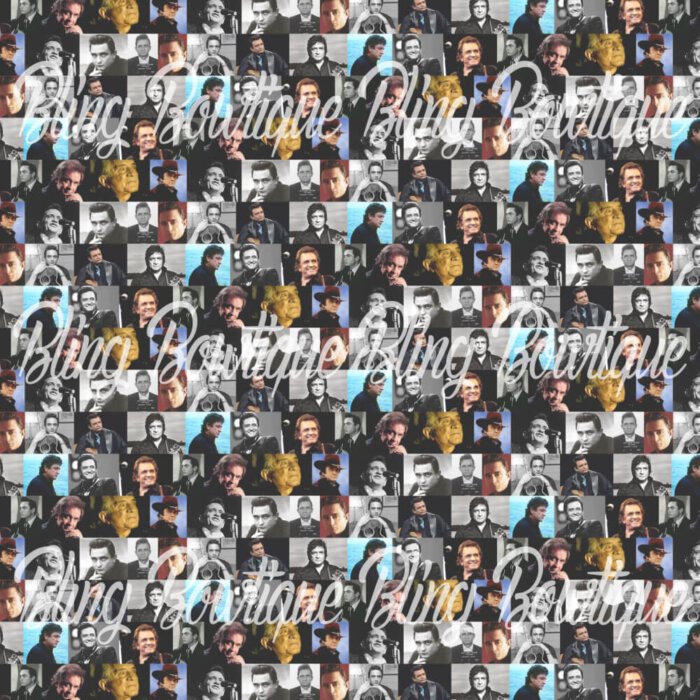 Johnny Cash Fabric
