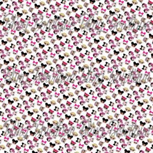 LOL Doll Heads Fabric