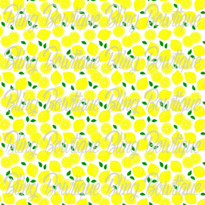 Lemons Fabric