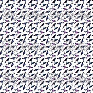 Nebula Whales Fabric