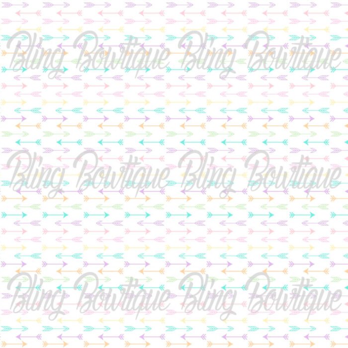 Pastel Arrows Fabric