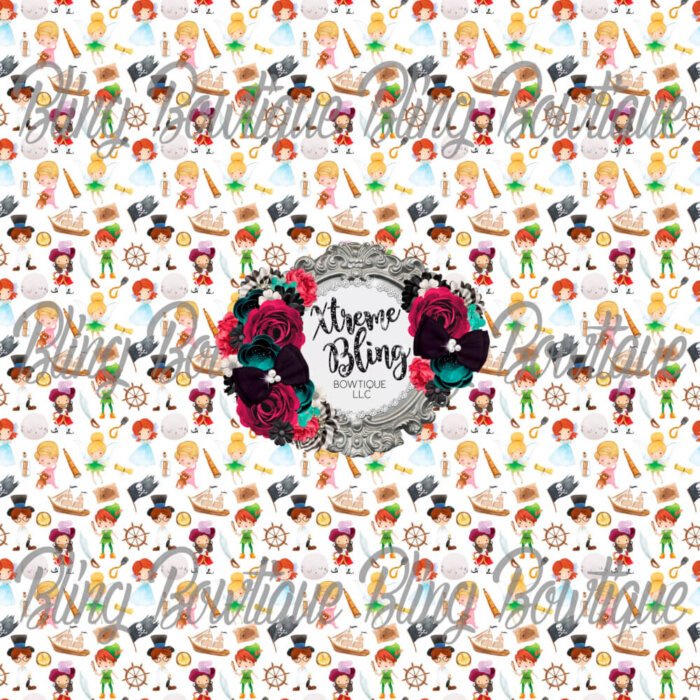 Peter Pan & Friends Fabric