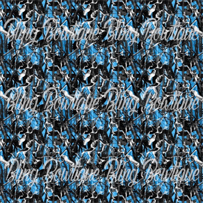 Realtree Camo Blue Fabric