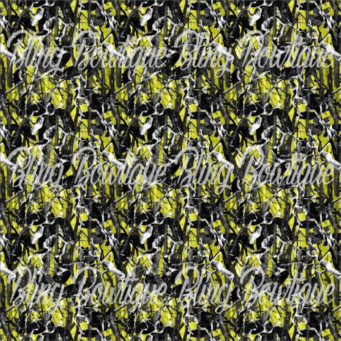 Realtree Camo Yellow Fabric