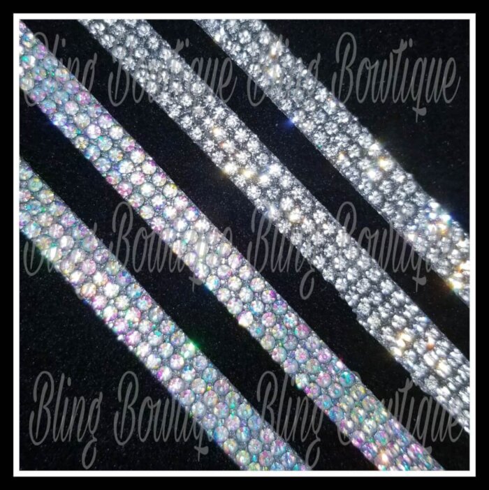 Rhinestone Center Strips For Bows