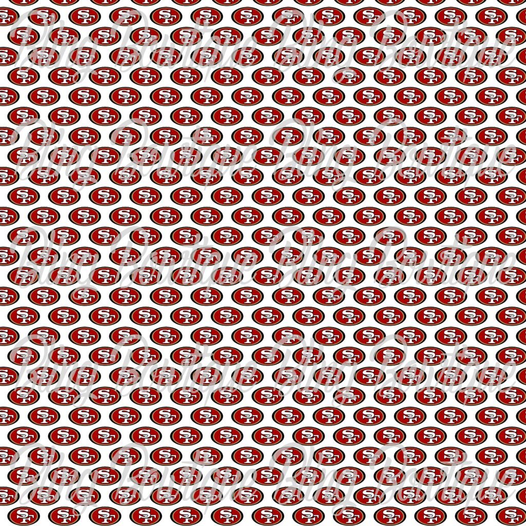 Nfl 49ers Camo Fabric 