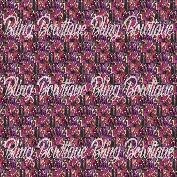 Selena Purple Fabric
