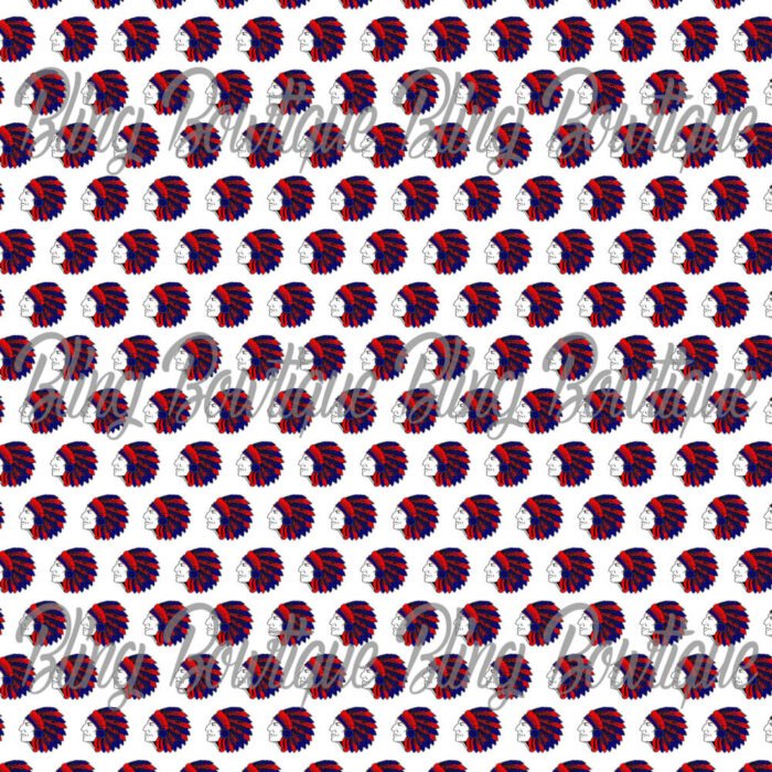 Seneca Indians Fabric