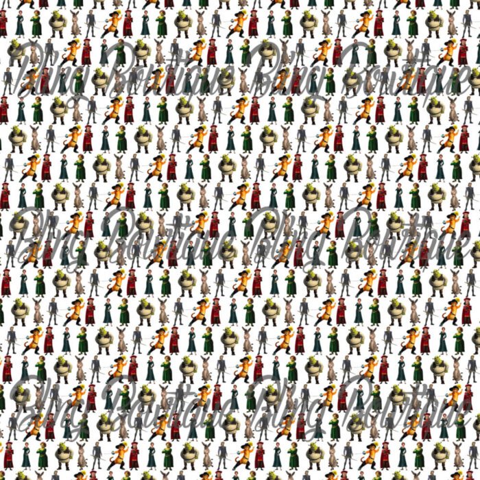 Shrek Fabric