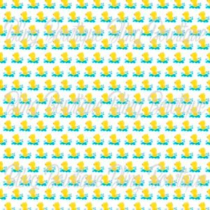 Splashing Duckies Fabric