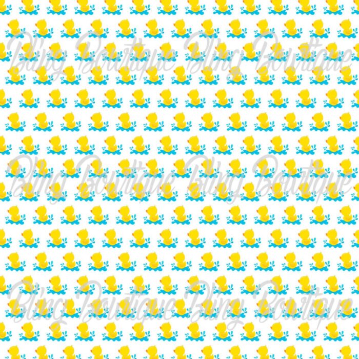 Splashing Duckies Fabric