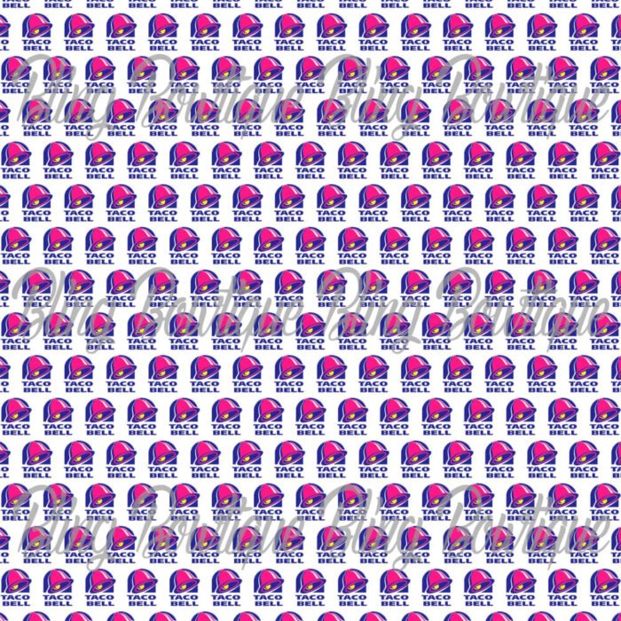 Taco Bell Fabric