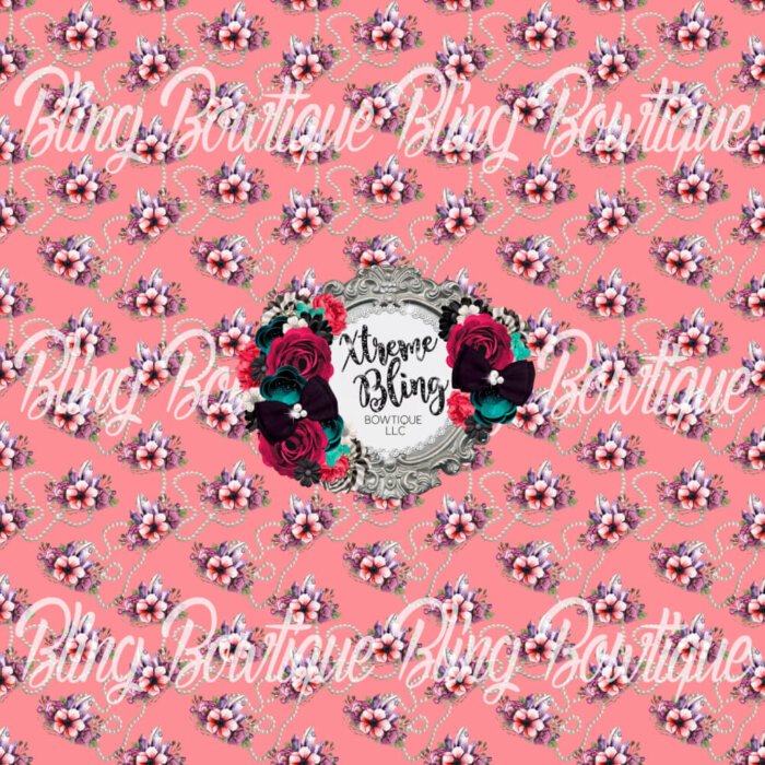 Flowers & Pearls Fabric