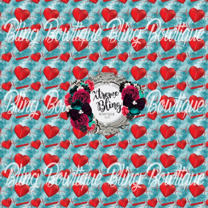 Heart Warrior Fabric