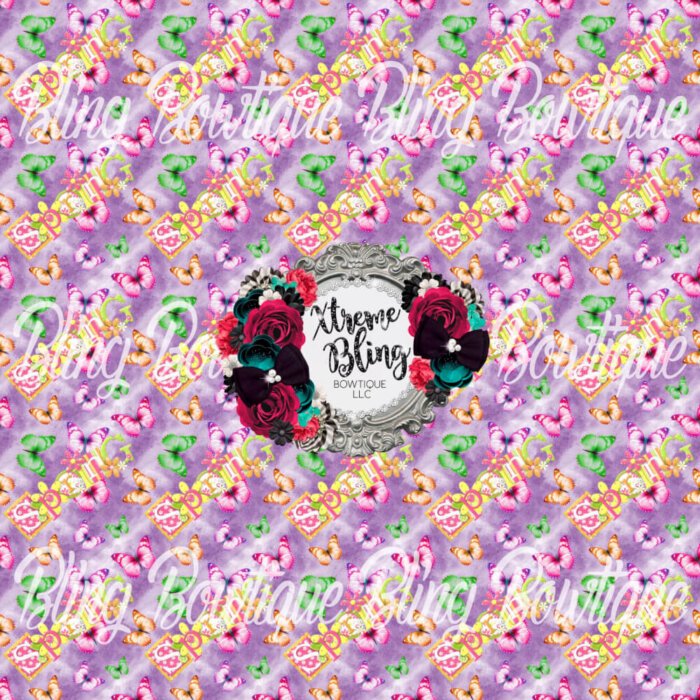 Spring Butterflies Fabric