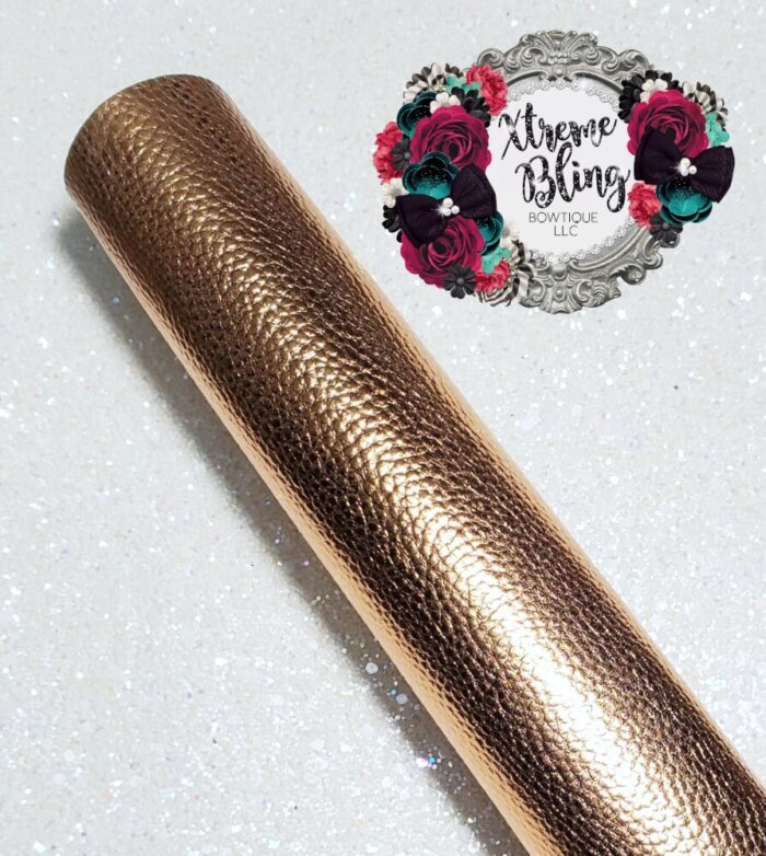 Metallic Copper Pebble Fabric (1g)