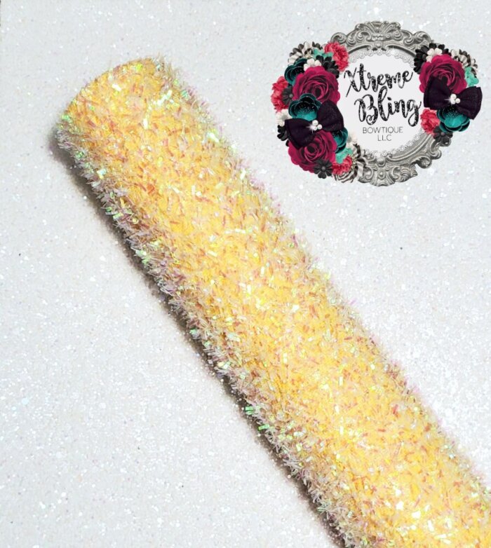 Tinsel Yellow Fabric (2h)