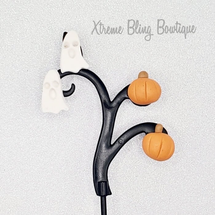 Halloween Clay Earrings Choose Designs From Drop Down (04)