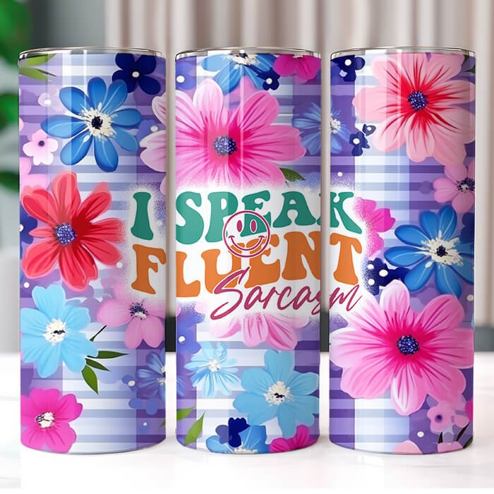 23 Sarcastic Sayings 20 oz Tumbler Bundle Sublimation Download