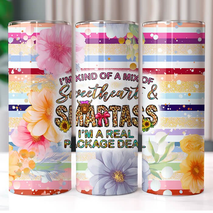 24 Sarcastic Sayings 20 oz Tumbler Bundle Sublimation Download