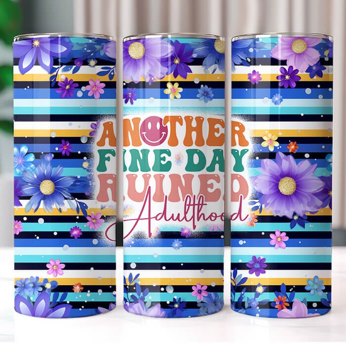 8 Sarcastic Sayings 20 oz Tumbler Bundle Sublimation Download