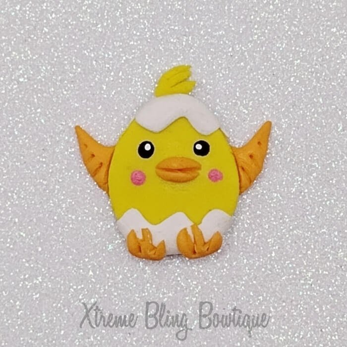 Easter Chick Yellow Cracked Egg Clay (Includes 1 Clay) (4A)