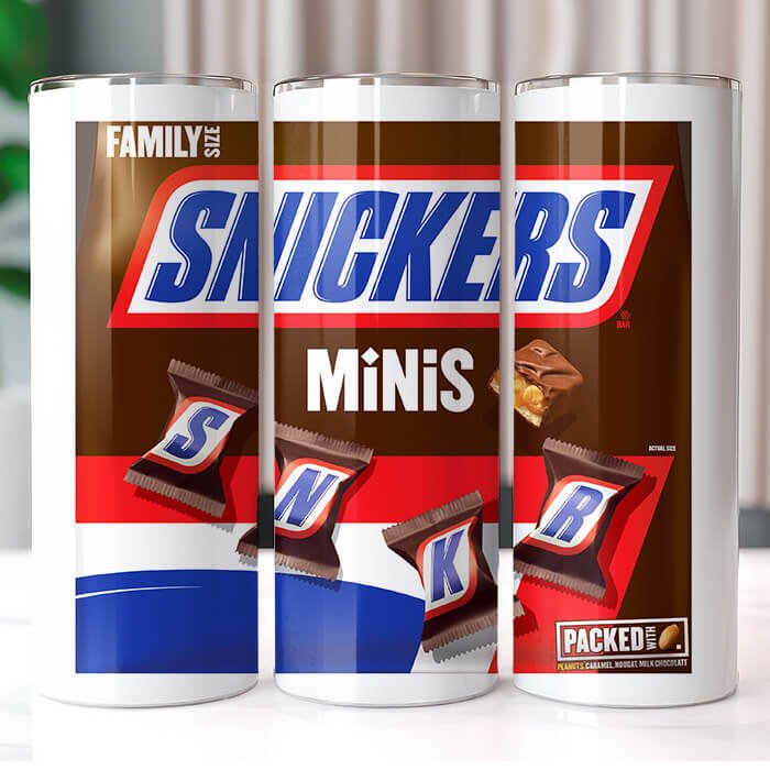 Snacks 20 oz Tumbler Bundle Sublimation Download