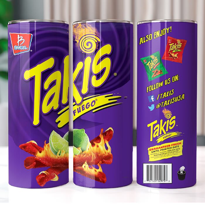 Snacks 20 oz Tumbler Bundle Sublimation Download