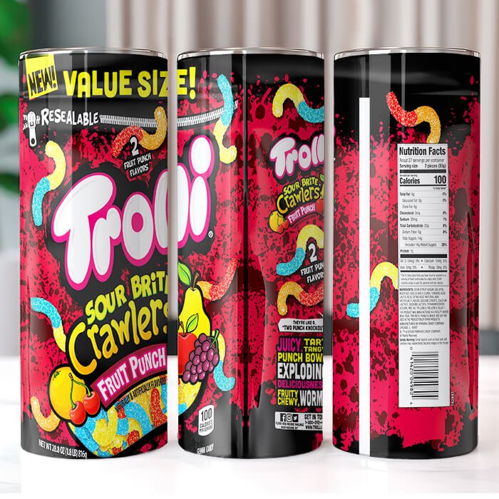 Snacks 20 oz Tumbler Bundle Sublimation Download