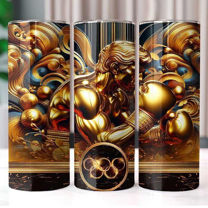 Olympics in Gold 20 oz Tumbler Bundle Sublimation Download